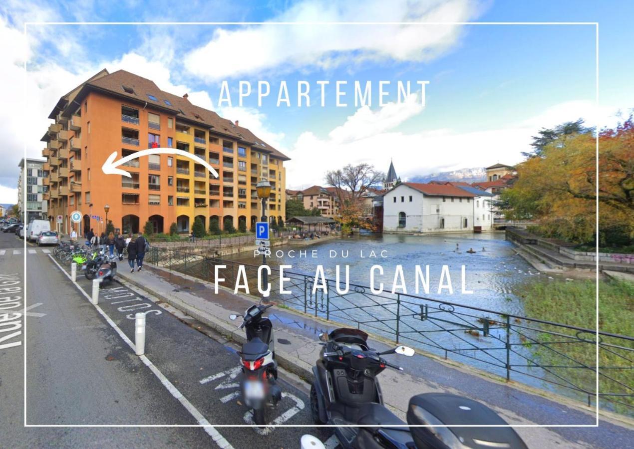 Reve De Jade Devant Le Canal Annecy Bagian luar foto